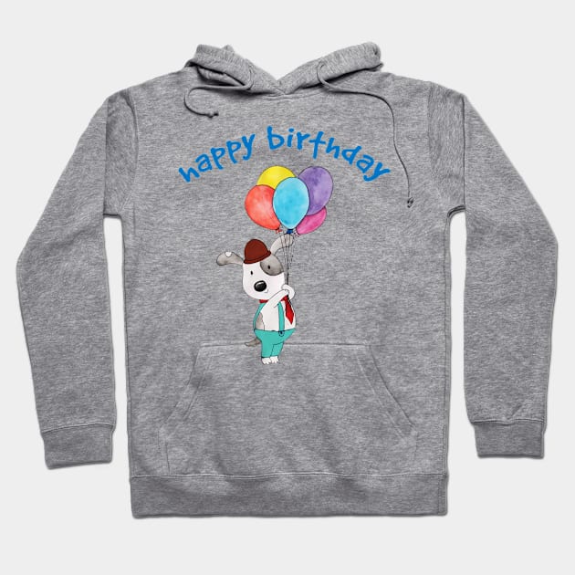 Happy Birthday for Kids Hoodie by vladocar